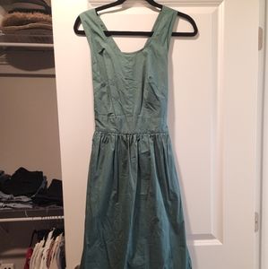 Green dress